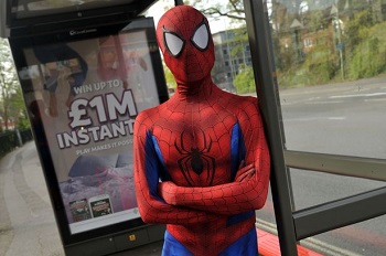 Spider-Man of Farnborough ‘brings his character to life’ for children