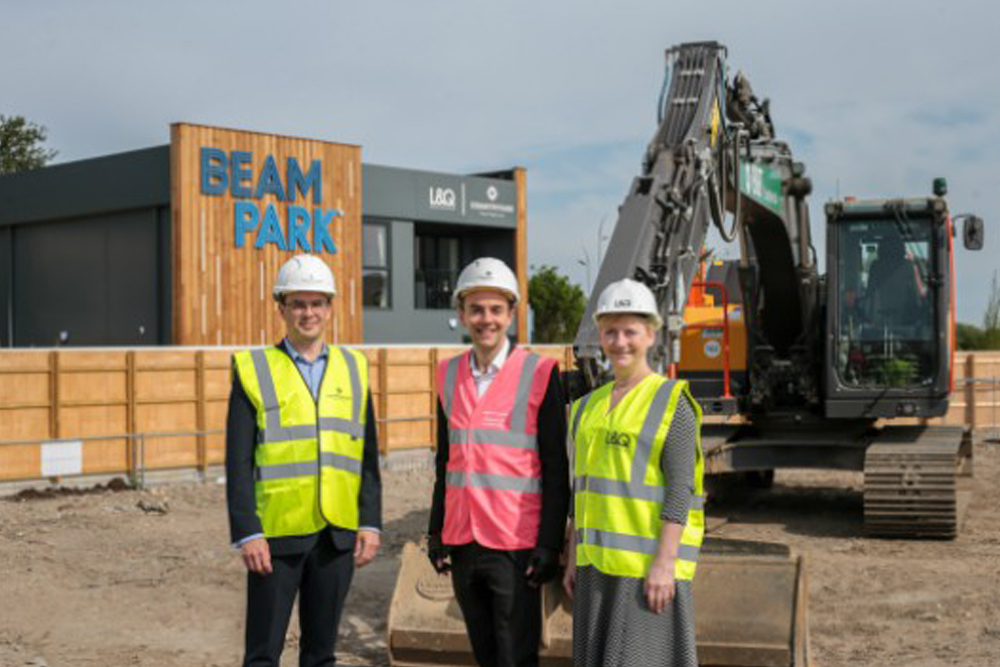The Beam Park site will include 1,513 affordable homes
