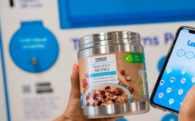 Tesco rolls out reusable packaging in ten stores