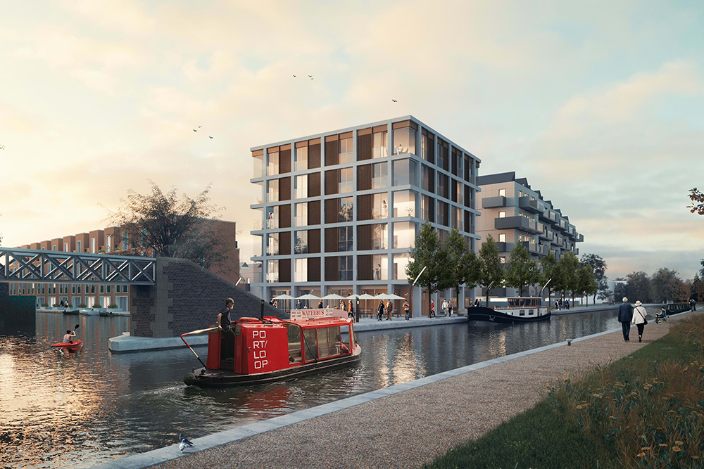 Places for People Port Loop scheme with modular housing
